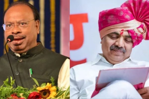 शरद पवार गटाचे प्रदेशाध्यक्ष जयंत पाटील मध्यरात्री चंद्रशेखर बावनकुळेंच्या बंगल्यावर, तासभर चर्चा