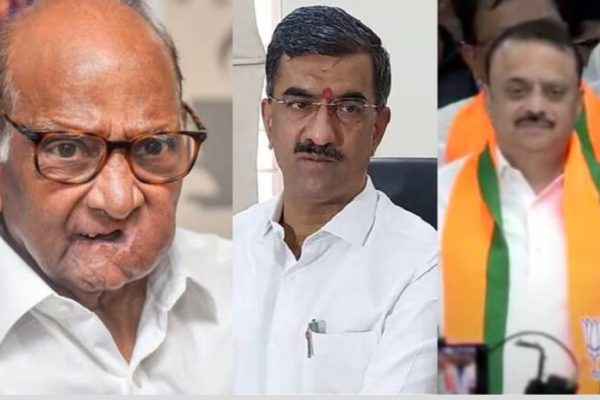 वर्धापनदिनी शरद पवार पवारांना साताऱ्यात मोठा धक्का, विश्वासू असलेल्या सत्यजित पाटणकरांचा भाजपमध्ये प्रवेश; शिंदे गटाच्या नेत्याचंही टेन्शन वाढलं
