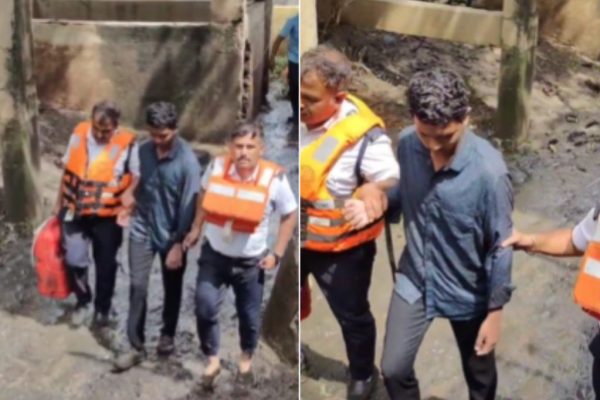 पिंपरी-चिंचवडमधील दापोडी येथे पुलावरून पाण्यात पडलेल्या 15 वर्षांच्या मुलाला अग्निशमन दलाने काढले सुखरूप बाहेर