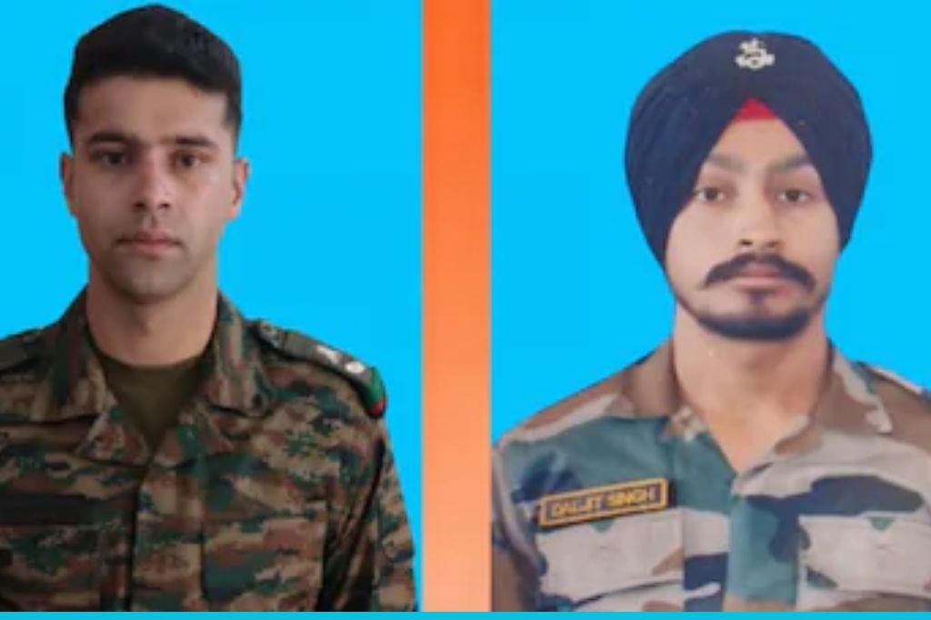 लष्कराच्या वाहनावर दरड कोसळली; लेफ्ट. कर्नलसह दोघांचा मृत्यू