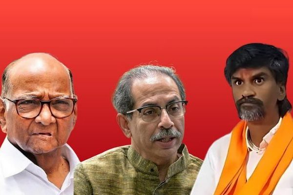 Manoj Jarange : मनोज जरांगे मुंबईत दाखल होताच भाजपचा मविआवर हल्लाबोल; शरद पवार, उद्धव ठाकरेंवर घणाघाती टीका