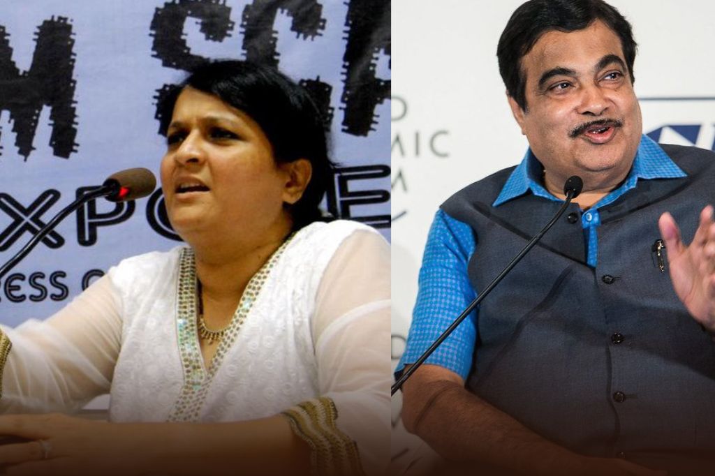‘नितीन गडकरींच्या पापाचा घडा भरला…’; अंजली दमानियांनी रस्ते वाहतूक मंत्र्यांवर केले गंभीर आरोप