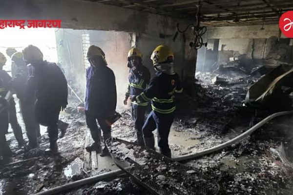 पुण्यात भीषण अग्नितांडव! १४ मजली इमारतीत सिलेंडर स्फोट, १५ वर्षीय मुलाचा करुण अंत