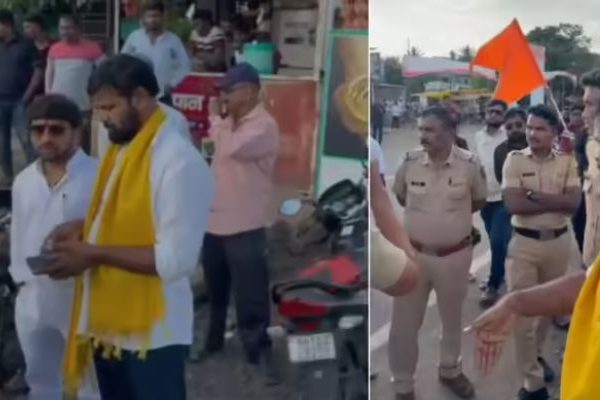 Laxman Hake : लक्ष्मण हाके दिसताच मराठा आंदोलक आक्रमक; रस्त्यावरच मांडलं ठाण