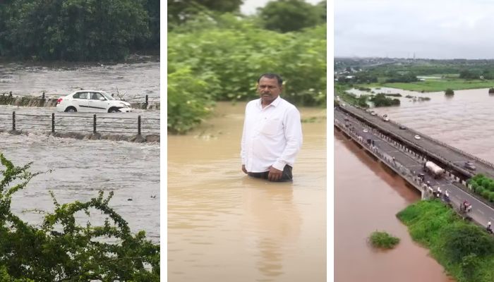 महा उद्रेक…! सीना नदीला पूर, पुणे-सोलापूर महामार्ग बंद; लाखो हेक्टर शेती उद्ध्वस्त, राज्यातील सध्याची स्थिती काय?