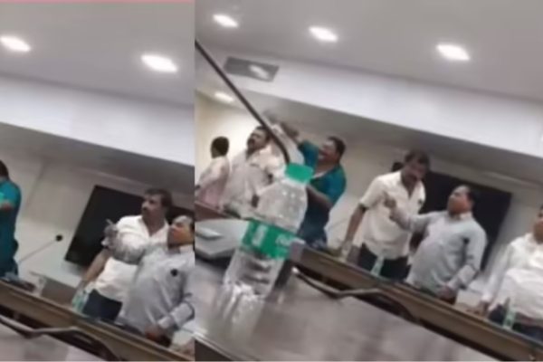 मोठी बातमी! गुणरत्न सदावर्ते आणि शिवसेना कार्यकर्त्यांमध्ये हाणामारी; एसटी बँकेच्या कार्यालयात राडा