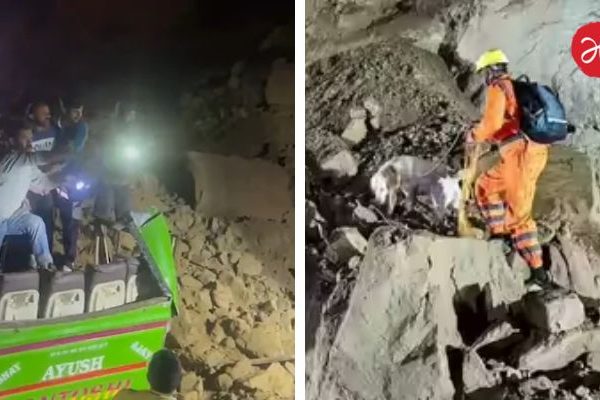 Bilaspur Landslide : हिमाचलमध्ये भूस्खलन, धावत्या बसवर दरड कोसळली, १८ जणांचा मृत्यू