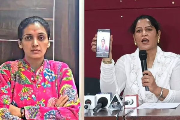 मारहाणीचा आरोप करणाऱ्या खंडाळकरांना रुपाली पाटलांनी पाठवली नोटीस; 10 कोटींच्या अब्रुनुकसानीचा दावा