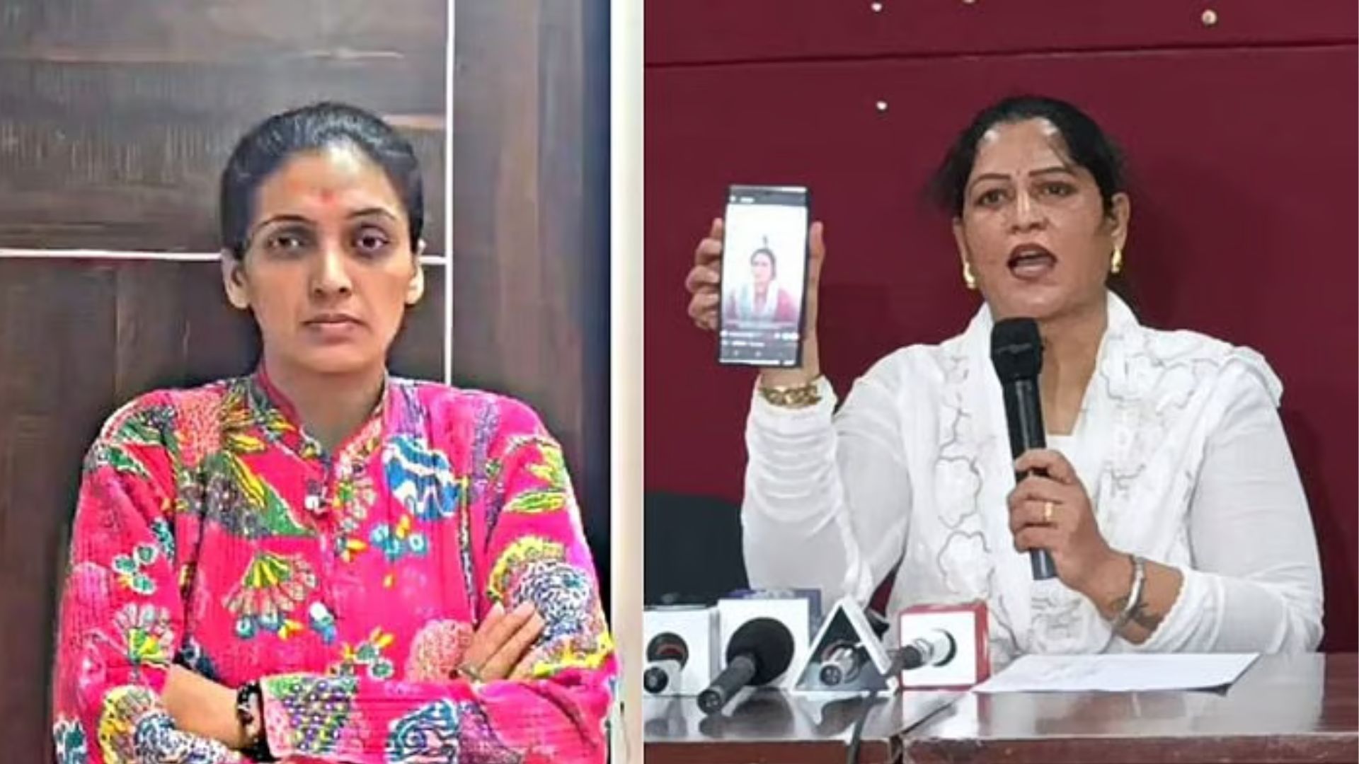मारहाणीचा आरोप करणाऱ्या खंडाळकरांना रुपाली पाटलांनी पाठवली नोटीस; 10 कोटींच्या अब्रुनुकसानीचा दावा