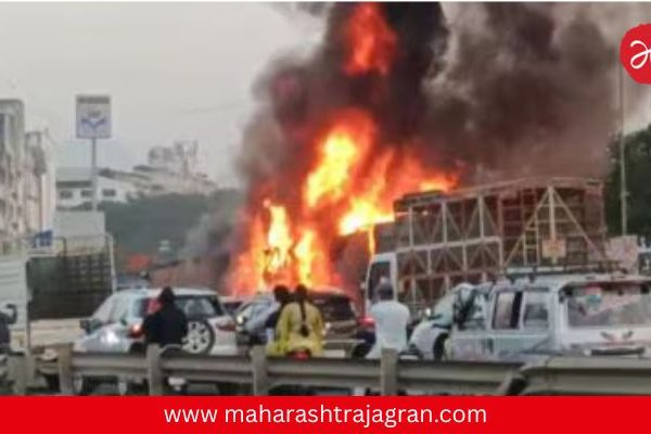 Navale Bridge Accident : वेगर्मयादा ३० किमी प्रतितास, ओव्हरलोड ट्रकवर जागेवरच कारवाई; नवले पूल अपघातानंतर कठोर उपाय