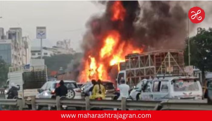 Navale Bridge Accident : वेगर्मयादा ३० किमी प्रतितास, ओव्हरलोड ट्रकवर जागेवरच कारवाई; नवले पूल अपघातानंतर कठोर उपाय