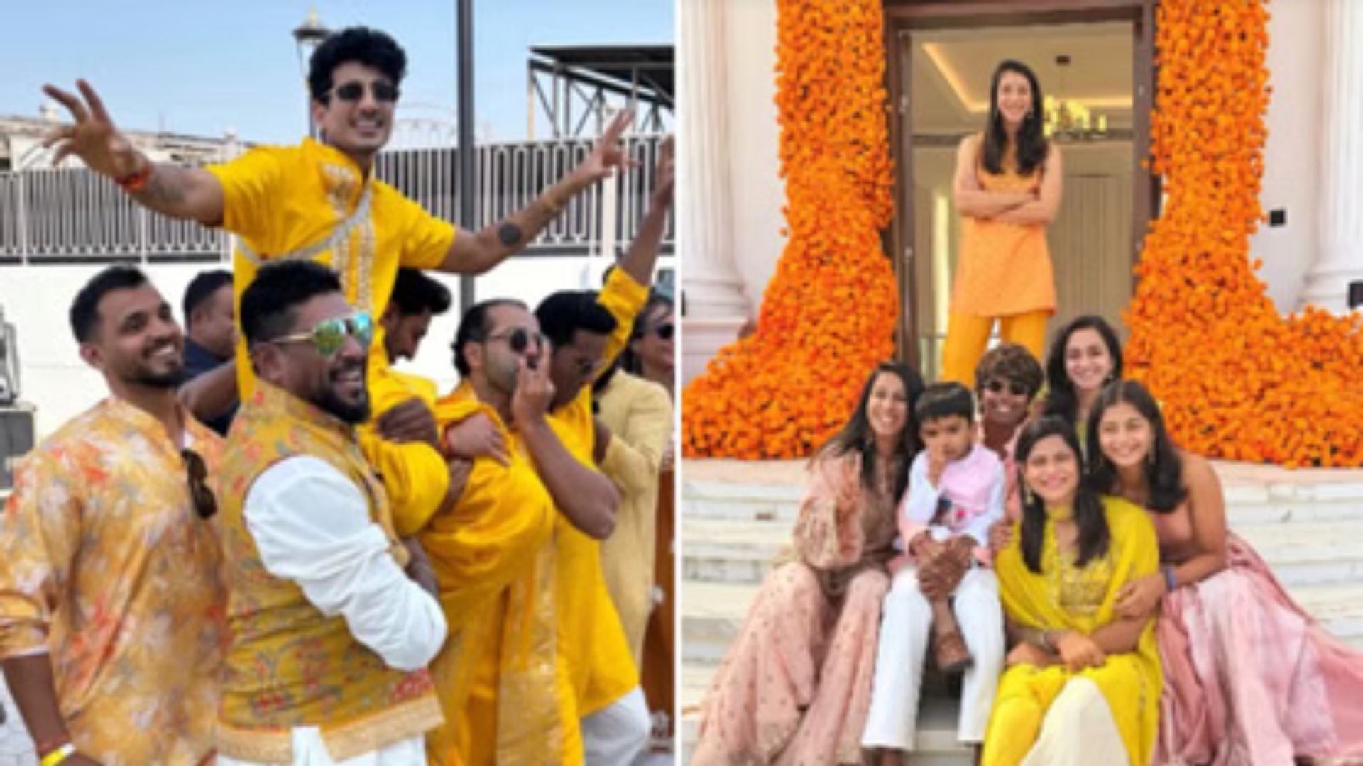 स्मृती मंधाना-पलाश मुच्छलच्या हळदीचा व्हिडीओ समोर; ‘वर्ल्डकप विनर’ नवरी मांडवात तुफान नाचली