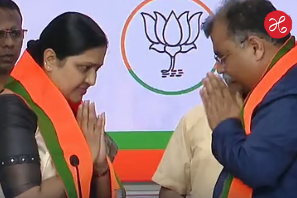 Pradhya Satav Join BJP: काँग्रेसला हिंगोलीत मोठा धक्का! डॉ. प्रज्ञा सातव यांचा भाजपमध्ये जाहीर प्रवेश