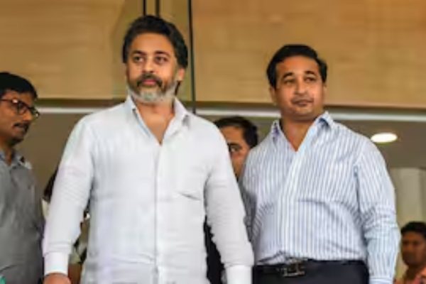 Nilesh Rane: मालवणमध्ये शिवसेनेच्या निलेश राणेंनी उधळला गुलाल; बंधु नितेश राणेंना धक्का
