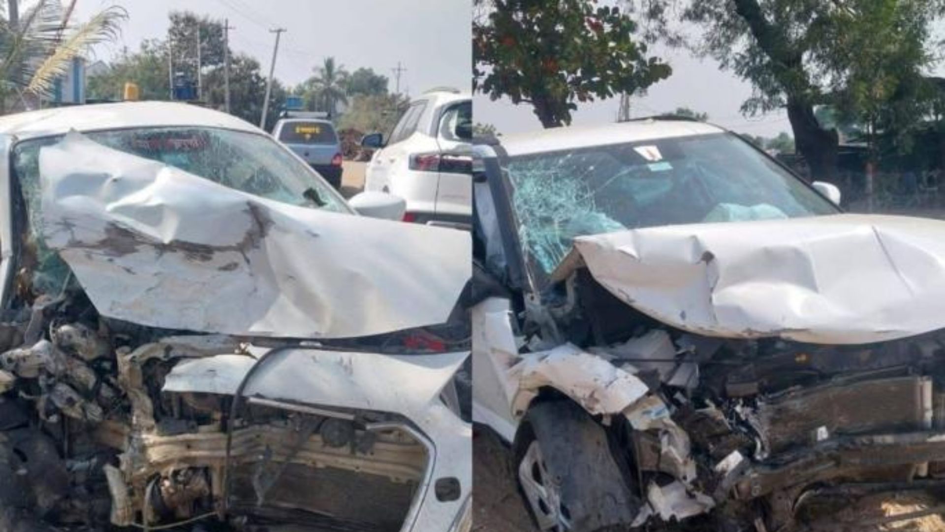 Parbhani Accident: स्विफ्ट डिझायर- क्रेटा कारची समोरासमोर धडक; भीषण अपघातात 3 जागेवरच ठार, 2 जखमी