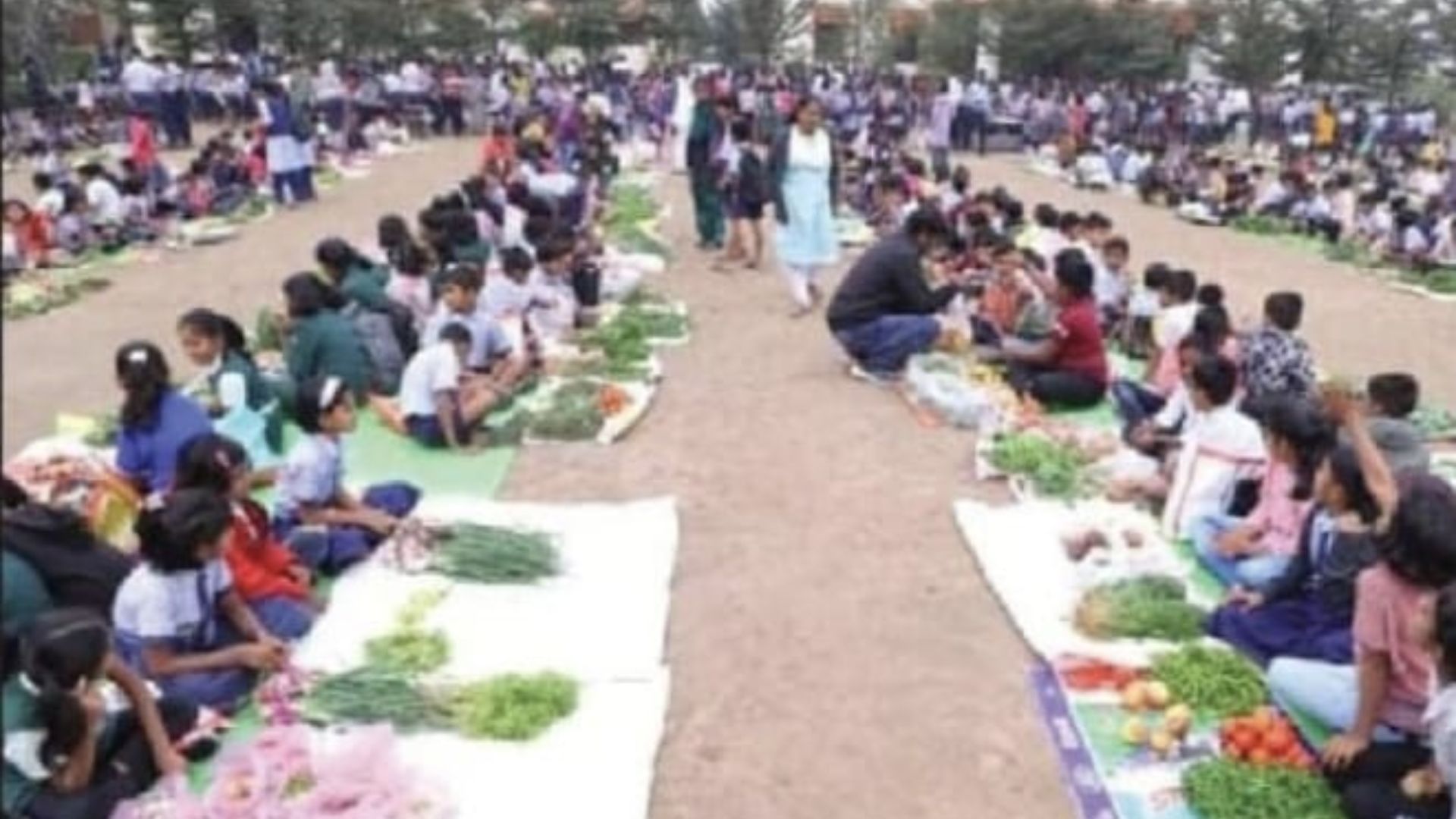 विद्या निकेतन स्कूलमध्ये भरला आठवडे बाजार; संस्थेच्या उपाध्यक्षा चित्रलेखा ढोलेंकडून विद्यार्थ्यांचे कौतुक