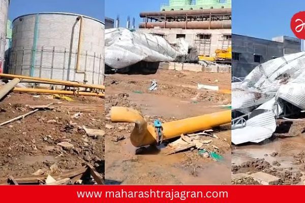 नागपूरच्या MIDC मध्ये मोठी दुर्घटना; पाण्याची टाकी कोसळून३ कामगारांचा मृत्यू, अनेकजण मलब्याखाली अडकल्याची भीती
