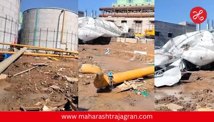 नागपूरच्या MIDC मध्ये मोठी दुर्घटना; पाण्याची टाकी कोसळून३ कामगारांचा मृत्यू, अनेकजण मलब्याखाली अडकल्याची भीती