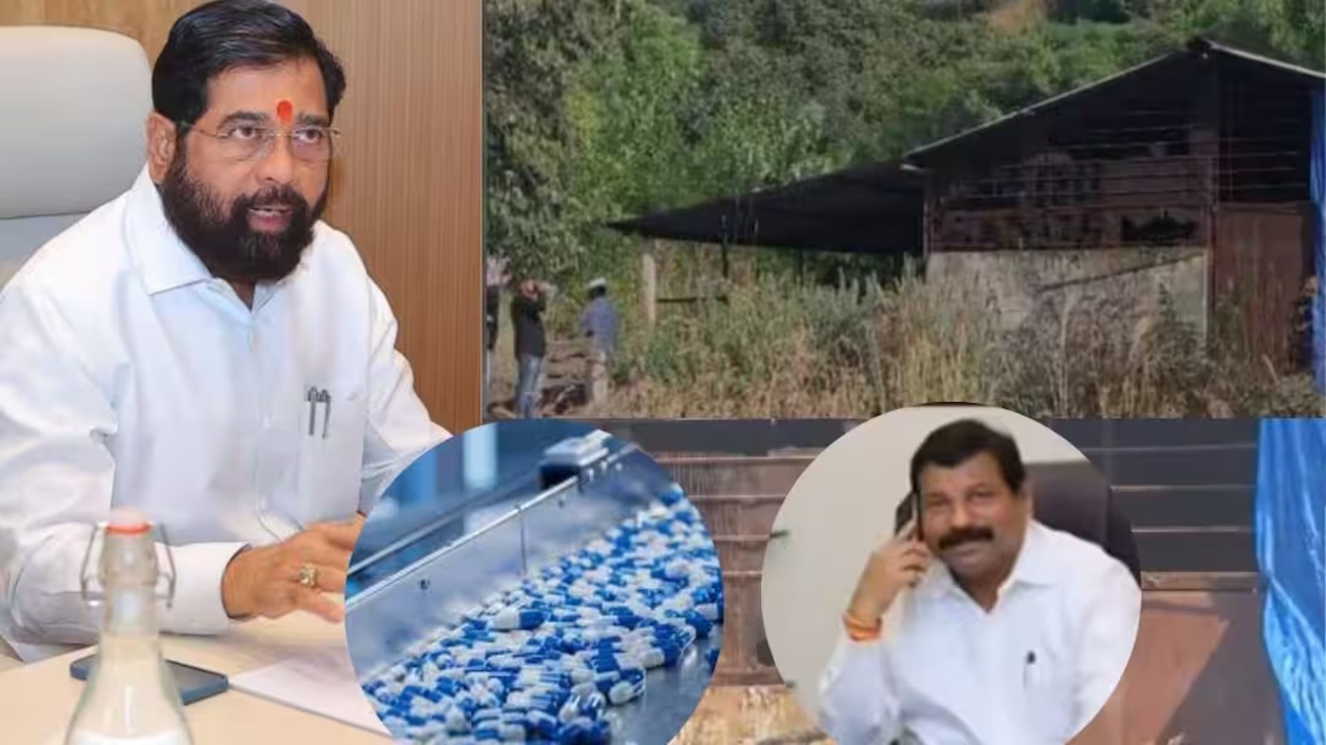 Eknath Shinde: ऐन निवडणुकीत एकनाथ शिंदे अडचणीत, भावाच्या रिसॉर्टमध्ये ड्रग्ज सापडलं? अंधारेंचा खळबळजनक आरोप