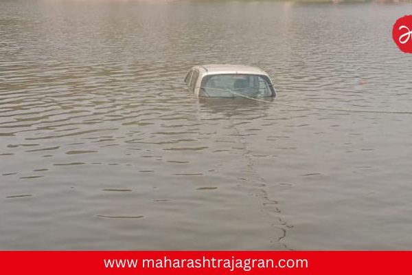 भंडाऱ्यात अपघाताचा थरार..! भाविकाची कार थेट तलावात कोसळली; परिसरात खळबळ