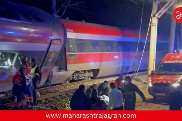 स्पेन हादरलं! दोन हाय-स्पीड ट्रेनची भीषण धडक; २१ प्रवाशांचा मृत्यू, ३० जण गंभीर