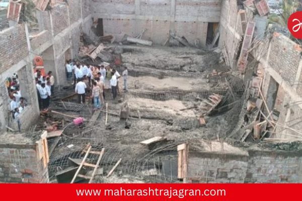 College Building Collapse : रयत शिक्षण संस्थेच्या कॉलेज इमारतीचा स्लॅब कोसळला, ९ जखमी; १ जण गंभीर