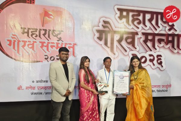 इंदापूर येथील जेष्ठ पत्रकार, समाजसेवक काकासाहेब मांढरे ‘महाराष्ट्र गौरव सन्मान’ पुरस्काराने सन्मानित