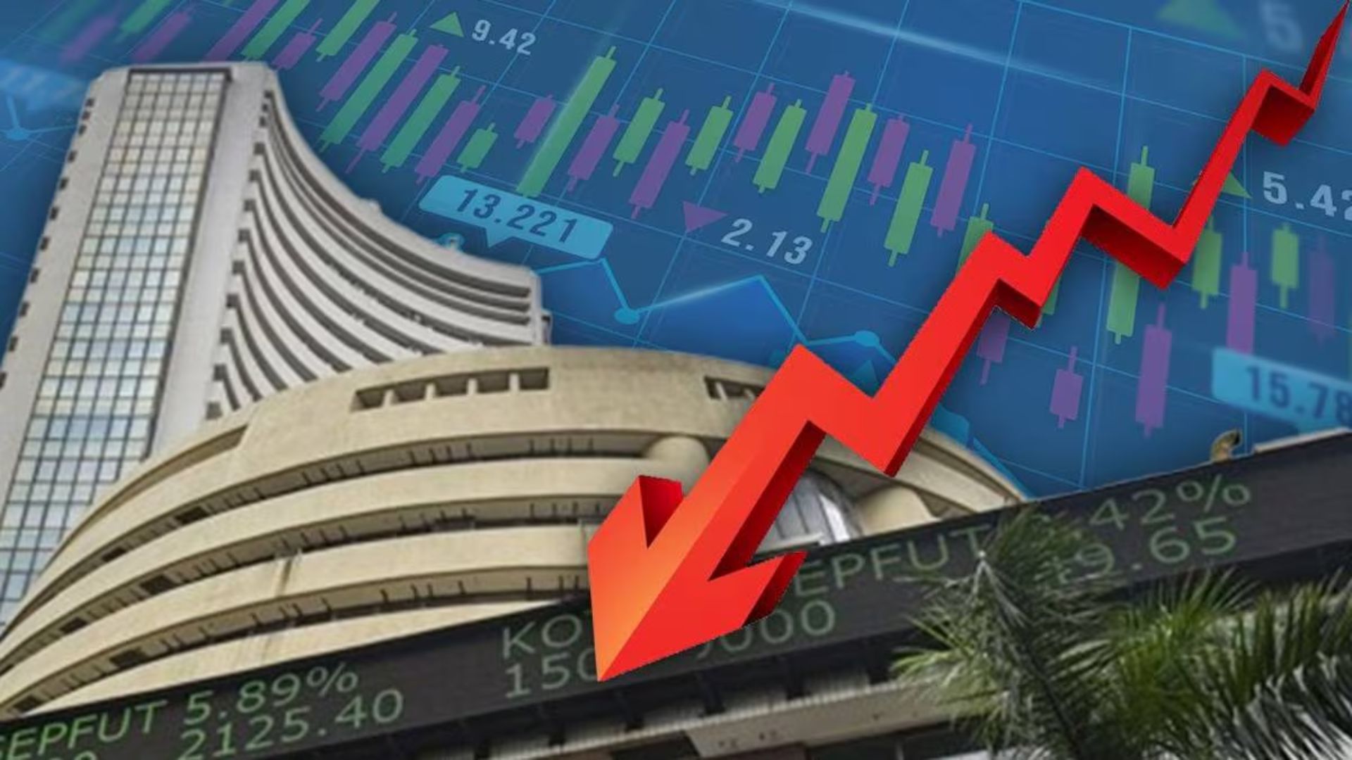 शेअर बाजारात मोठी घसरण; सेन्सेक्स ५०० अंकांनी घसरला, निफ्टीही १४७ अंकांनी खाली…