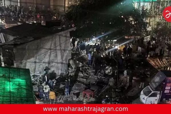 मोठी बातमी..! इमारत कोसळून ५ जणांचा मृत्यू; ढिगाऱ्याखाली अनेक अडकले असल्याची भीती