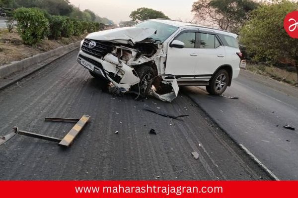 नागपुरात खासदार प्रशांत पडोळे यांच्या गाडीचा भीषण अपघात; कारचा चक्काचूर