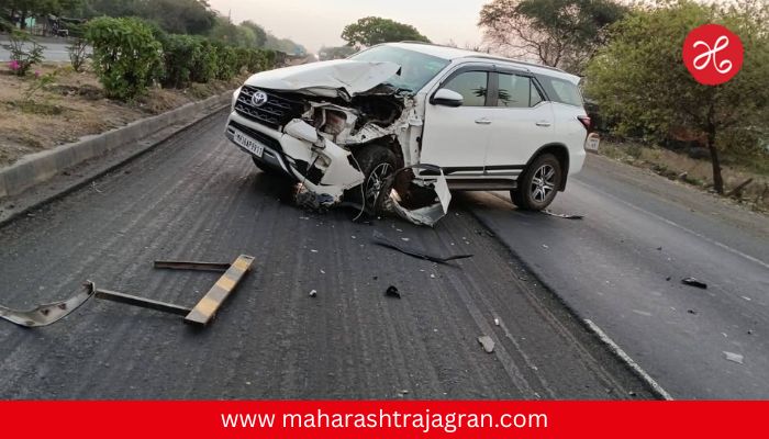 नागपुरात खासदार प्रशांत पडोळे यांच्या गाडीचा भीषण अपघात; कारचा चक्काचूर