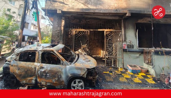 Fire Accident : अग्निकांडाची भीषण घटना! इलेक्ट्रिक कार चार्जिंगवेळी शॉर्ट सर्किट, ४ गॅस सिलिंडरचा स्फोट; ७ जणांचा मृत्यू