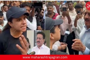 Girish Mahajan : वाहतूक कोंडीवरून मंत्री गिरीश महाजनांना सुनावणाऱ्या महिलेवर तक्रार दाखल