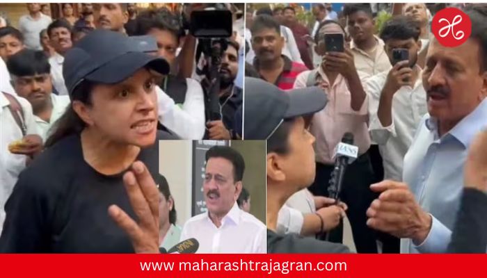 Girish Mahajan : वाहतूक कोंडीवरून मंत्री गिरीश महाजनांना सुनावणाऱ्या महिलेवर तक्रार दाखल