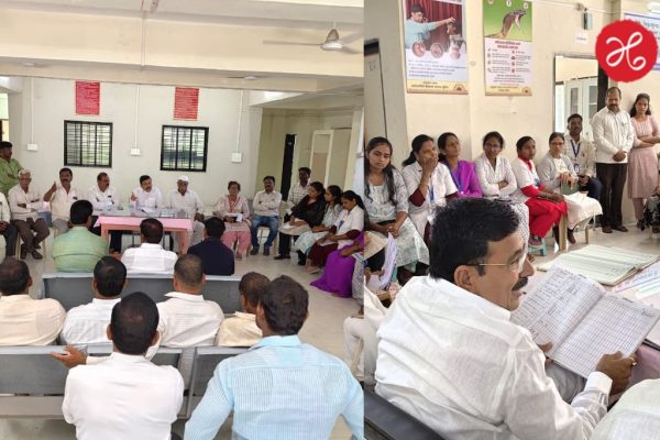 Indapur News: ‘आरोग्याशी तडजोड नाहीच!’ श्रीमंत ढोले यांनी आरोग्य केंद्रात घेतली ‘झाडाझडती’