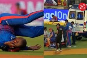 Lungi Ngidi: काळजाचा थरकाप! झेल घेताना लुंगी एन्गिडीच्या डोक्याला गंभीर दुखापत; मैदानावरच बोलवावी लागली रुग्णवाहिका