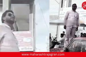 बुलढाण्यात वाद पेटला! बापानंतर मुलाचा कारनामा; कारच्या बोनेटवर उभं राहून विरोधकांना शिवीगाळ