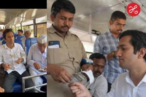 Krishnaraj Mahadik: पंतप्रधानांच्या आवाहनाला कृष्णराज महाडिकांचा प्रतिसाद; इंधन बचतीसाठी बार्शी ते सोलापूर केला ST ने प्रवास