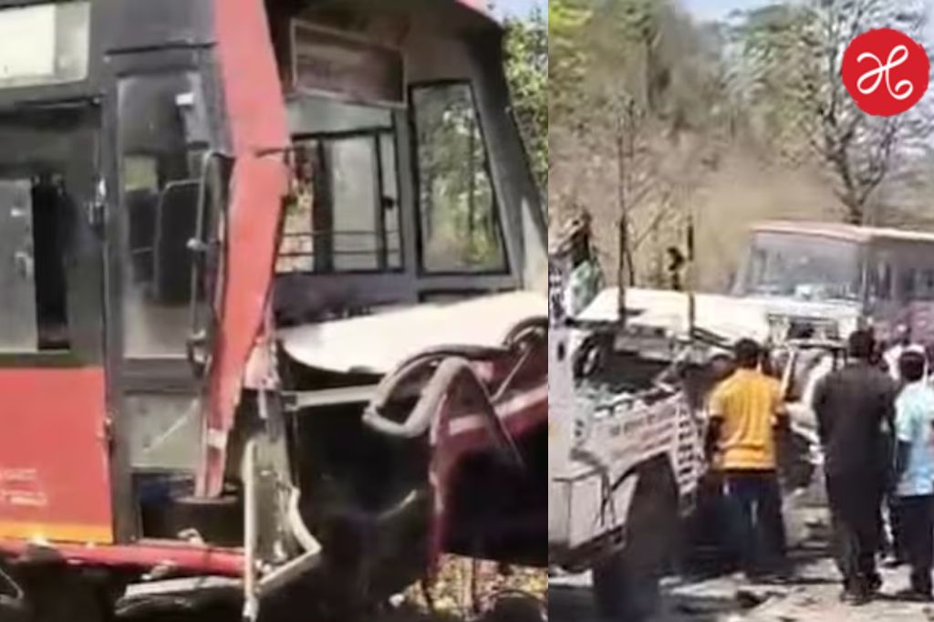 Kalyan Murbad Accident: माळशेज घाटात काळाचा घाला! एसटी-स्कॉर्पिओची समोरासमोर धडक; 4 जणांचा मृत्यू, 3 गंभीर
