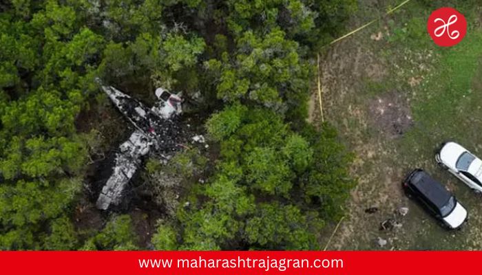 Plane Crash : खेळाडूंना घेऊन जाणारे विमान जंगलात कोसळले; पायलटसह ५ जणांचा मृत्यू