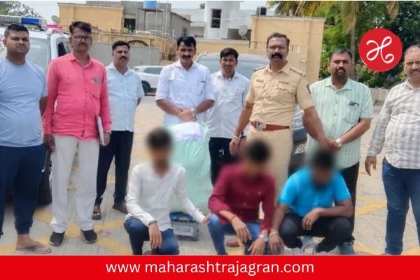 पुणे ग्रामीण पोलिसांची मोठी कारवाई; ३ कोटींचा गांजा जप्त, सात आरोपी जेरबंद