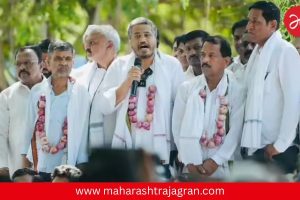 नाशिकमध्ये कांदा दरावरून शेतकऱ्यांचा एल्गार; रोहित पवारांच्या नेतृत्वाखाली लासलगावात जोरदार आंदोलन