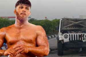 Sikandar Shaikh Accident: पैलवान सिकंदर शेखच्या कारला भीषण अपघात! बक्षिसात मिळालेल्या ‘थार’चा चक्काचूर