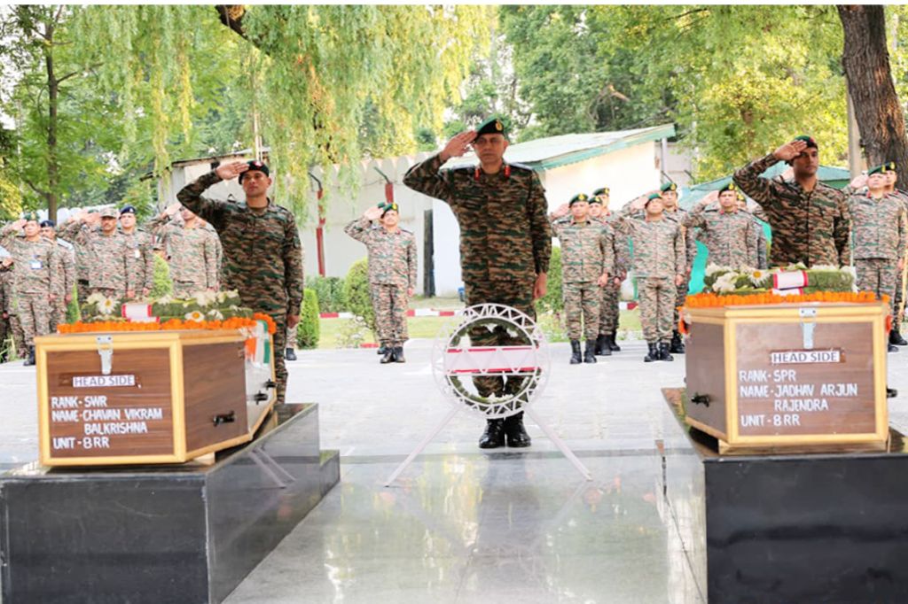 सीमेवर गस्त घालताना भीषण स्फोट; महाराष्ट्राचे दोन सुपुत्र शहीद; सातारा अन् ऐरोलीवर शोककळा