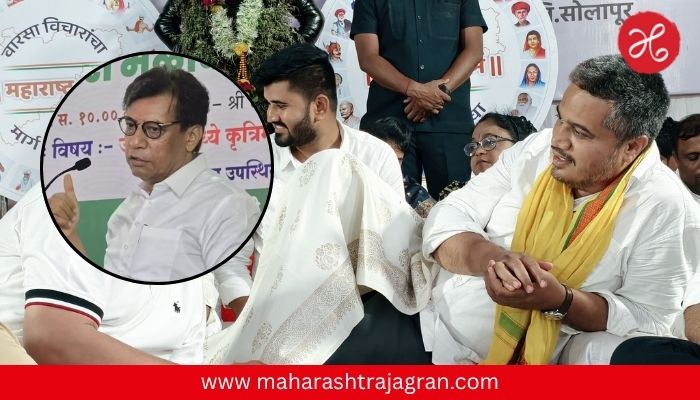 मी रोहितला शेतकऱ्यांच्या ओटीत टाकलंय; राजेंद्र पवारांचा भावनिक सूर, रोहित पवारांचं अन्नत्याग आंदोलन तिसऱ्या दिवशीही सुरू
