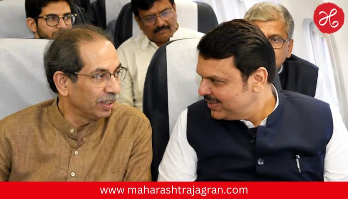 देवेंद्र फडणवीस, उद्धव ठाकरे आणि संजय राऊत एकाच विमानाने नागपूरला; राजकीय वर्तुळात चर्चांना उधाण